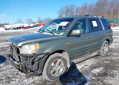 2007 Honda Pilot Ex-L z USA, uszkodzony, nr VIN 5FNYF28527B018802